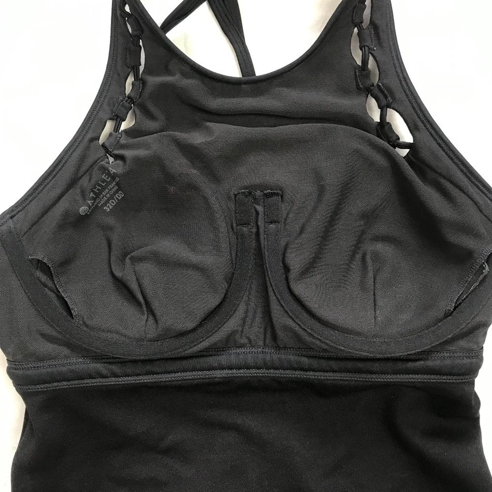 Athleta Bra-Sized High Neck Hardware Loop Tankini - image 2